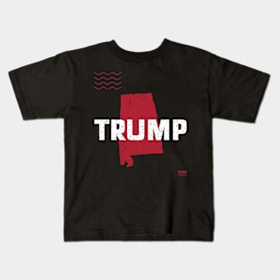 Trump Alabama - Red Wave, Red State 2020 Kids T-Shirt